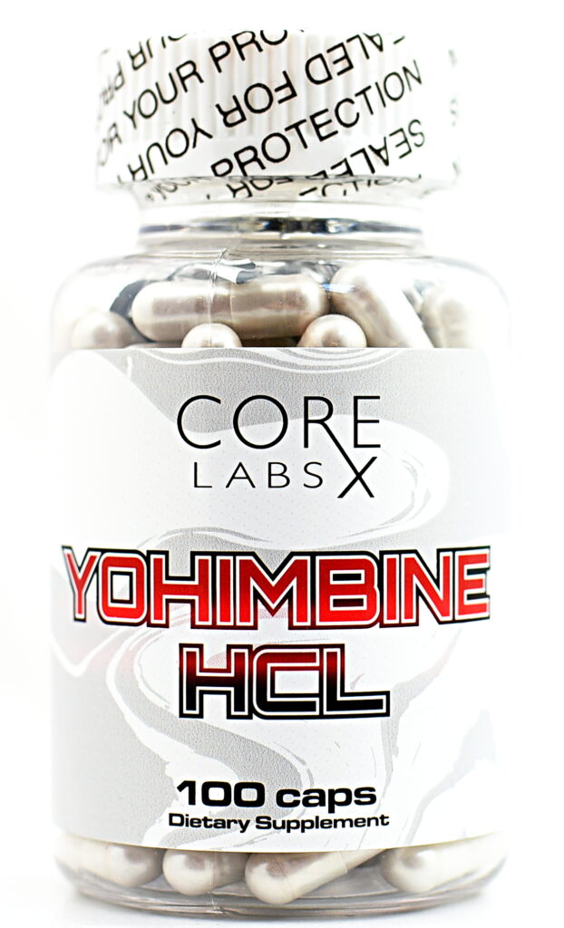 yohimbine hcl 100 caps